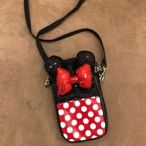 Minnie Mouse cross body purse